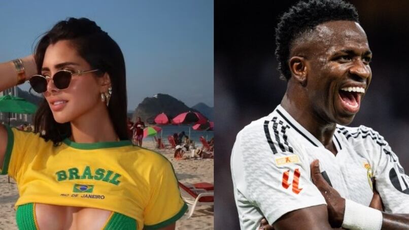Victoria Ruiz, a influenciadora espanhola ligada a Neymar no passado, agora pode estar com Vini Jr