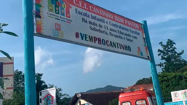 Creche onde foi realizado o ataque desta quarta-feira