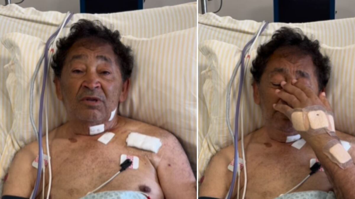 Ele segue internado em estado estável