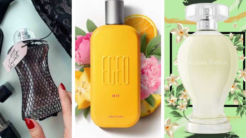 melhores perfumes femininos de O Boticário