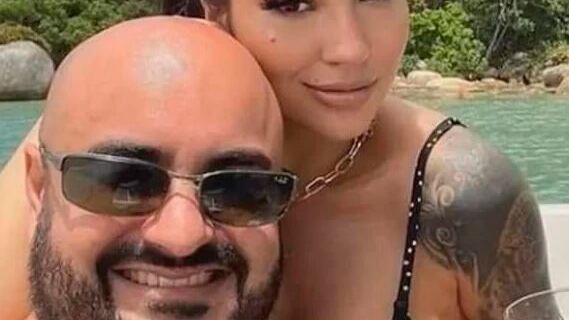 Empresário Jordan Guimarães Lombardi e a modelo Marcela Ellen Paiva Martins