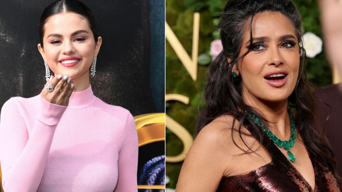 Selena Gomez y Salma Hayek