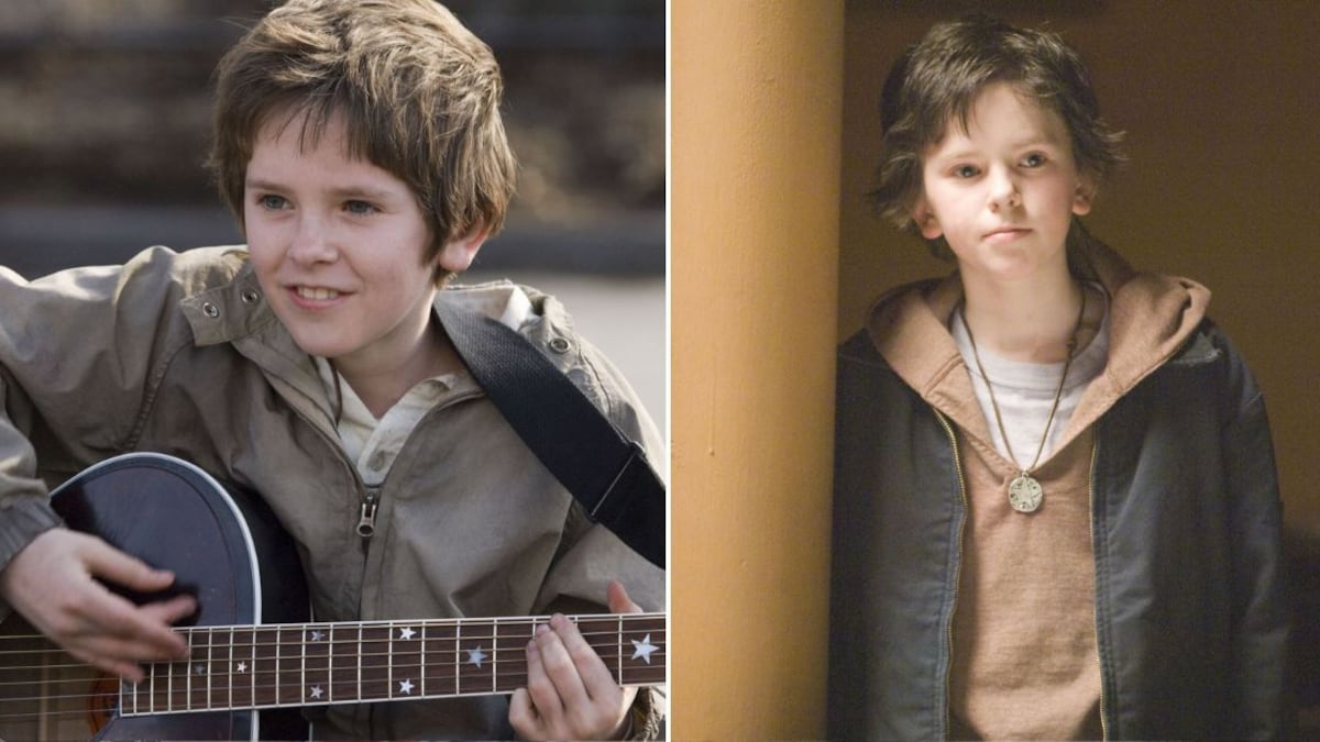 Freddie Highmore tenía 15 años cuando protagonizó 'August Rush: escucha tu destino'