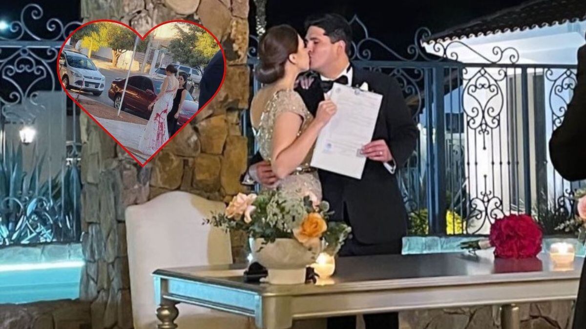 ¡Hasta que la suegra nos separe! Agreden a novia con pintura el día de su boda