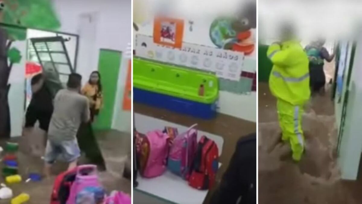 Defesa Civil diz que todos foram resgatados ilesos.