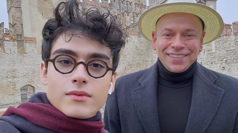 Leandro Karnal e companheiro