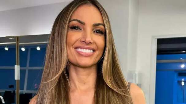 Patrícia Poeta no programa Encontro