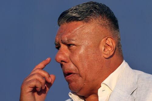 “Que nojo”, presidente da AFA é criticado por cena desagradável na Copa América