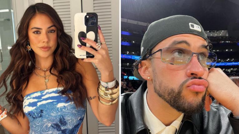 Gabriela Berlingeri y Bad Bunny