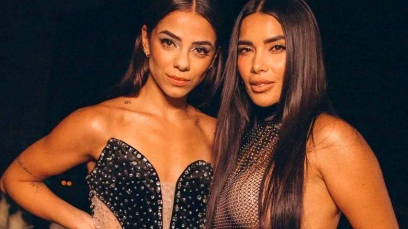 Key Alves e Dania Mendez aparecem juntas em festa no Rio de Janeiro