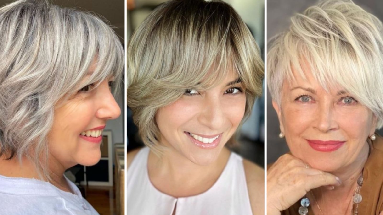 Cortes de cabello pixie con flequillo