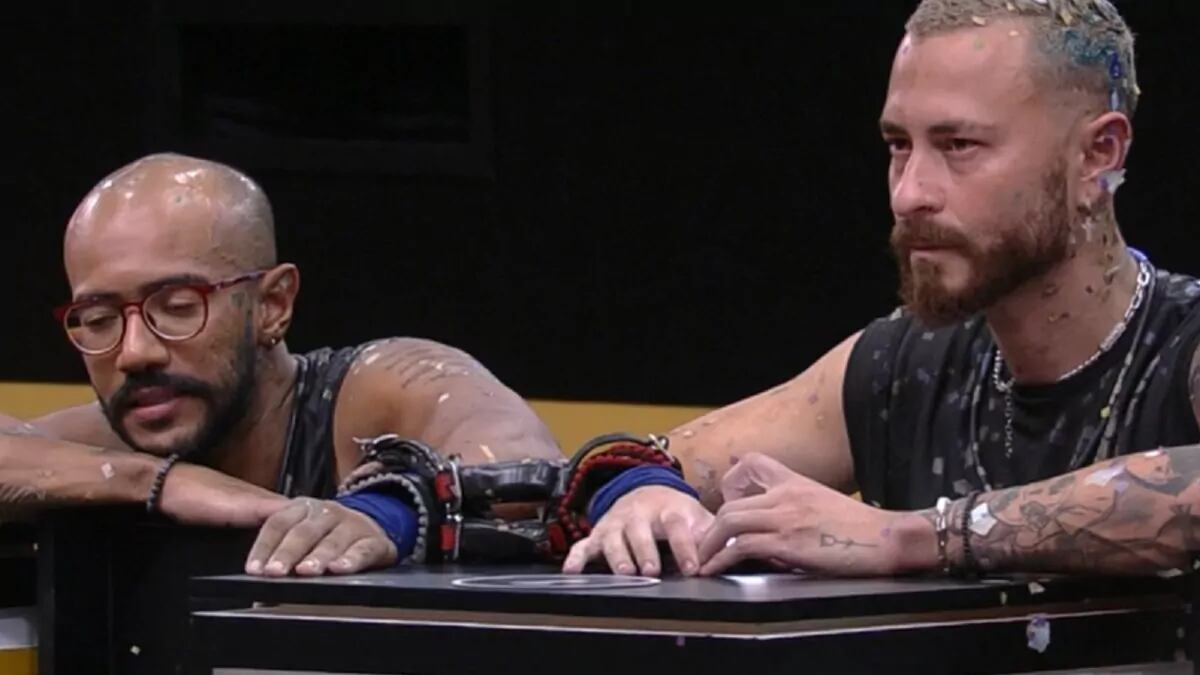 Ricardo e Fred vencem a primeira prova de resistência do "BBB 23"