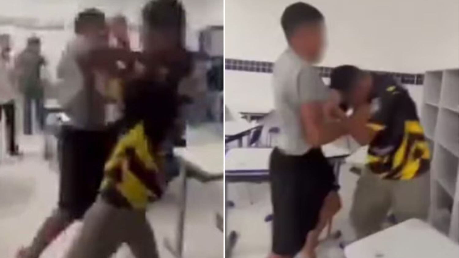 Vítima ficou ferida e foi socorrida