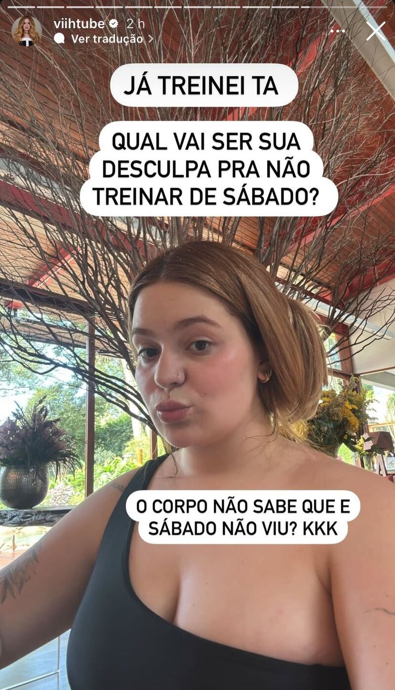 Viih Tube via Instagram Story