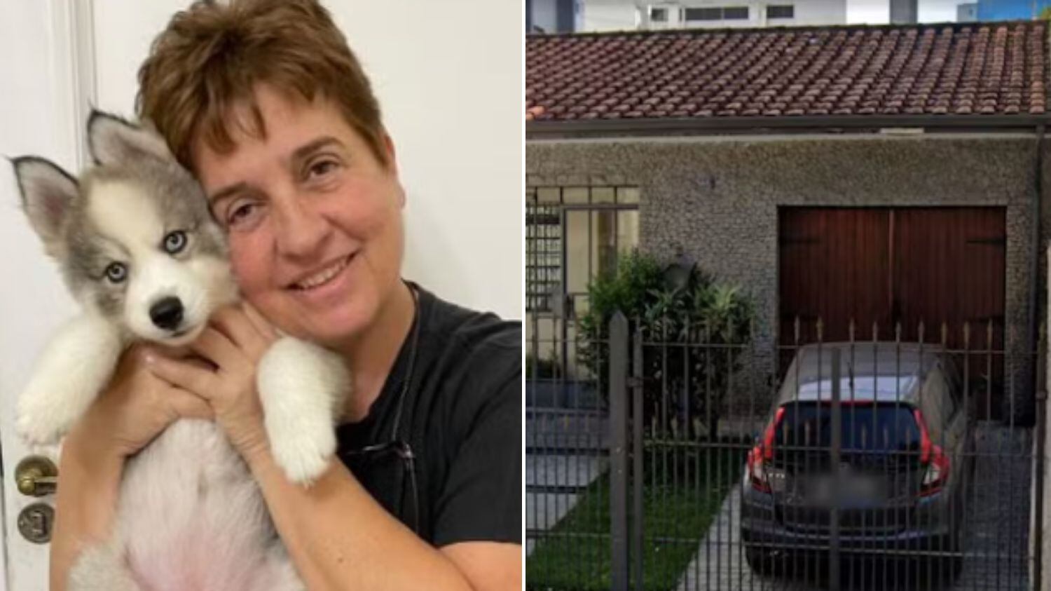 Filha dela estava no local, mas escapou ilesa