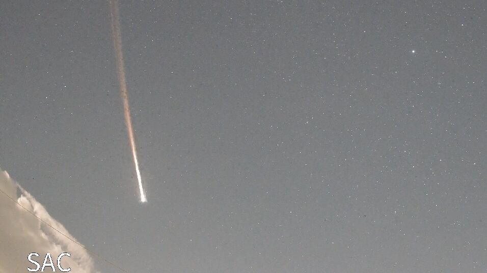 Cohete chino se desintegró sobre Puerto Rico