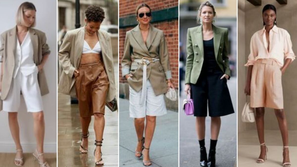 El sastre bermuda, el inesperado look elegante de la primavera: así lo puedes llevar