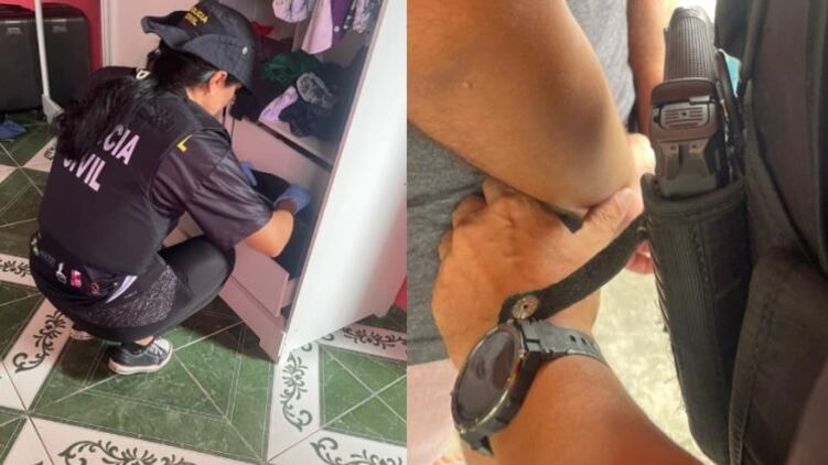 Dupla foi detida em operação da polícia.