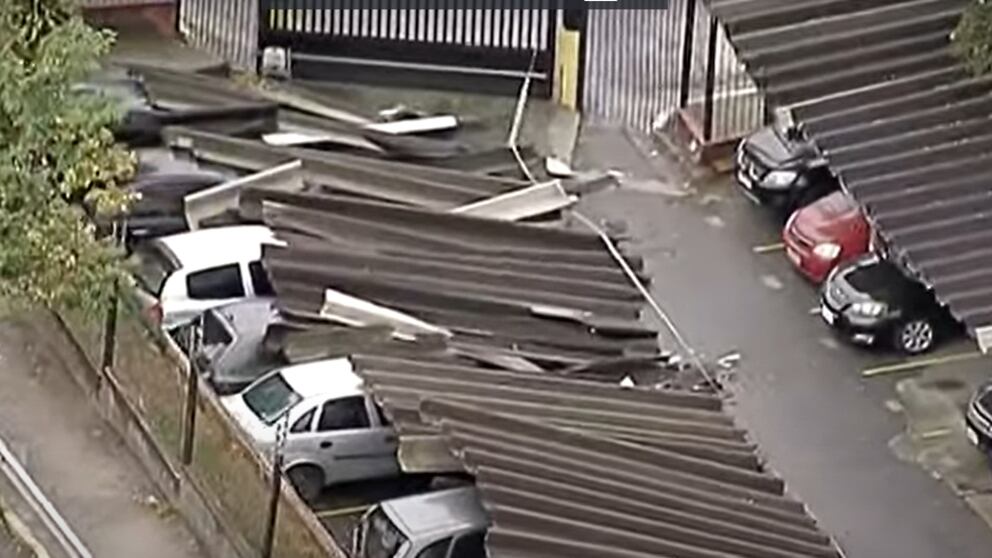 Nenhum morador se feriu