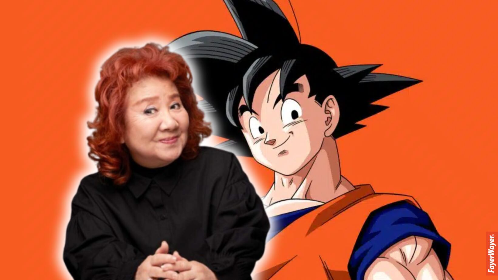 Masako Nozawa, voz de Goku en Dragon Ball desde 1986. / Montaje-FW