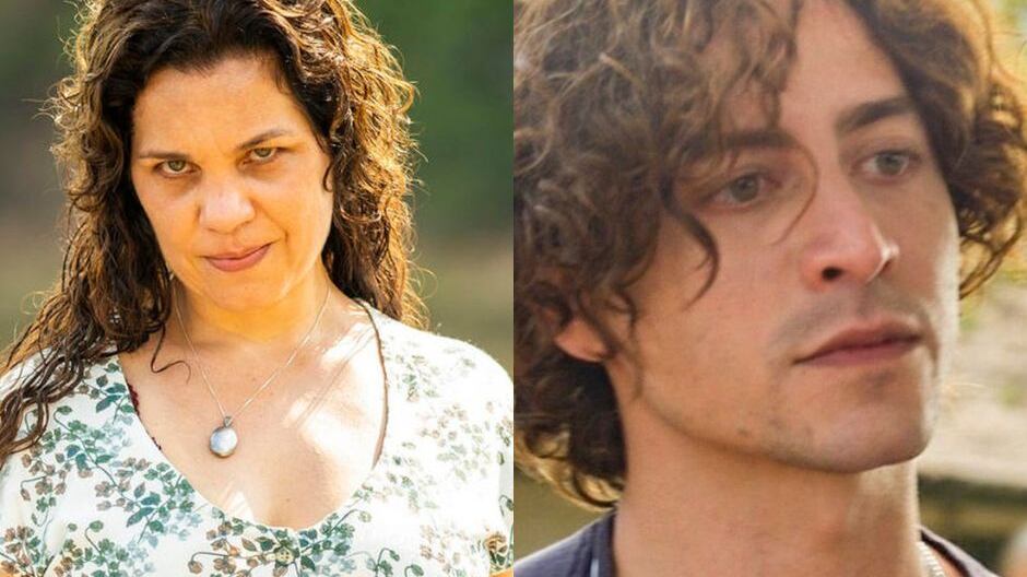 Maria Bruaca (Isabel Teixeira) e Jove (Jesuíta Barbosa) moram juntos em Pantanal?