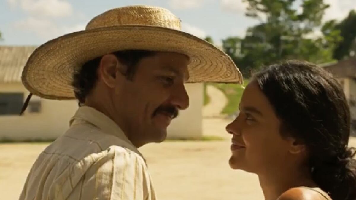 Tibério (Guito) não apoia os planos de Muda (Bella Campos) e casal pode acabar em "Pantanal"