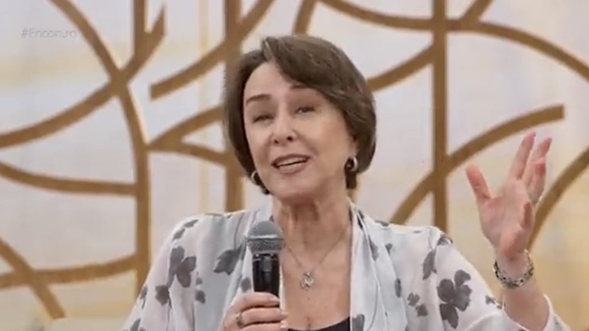 Atriz Nívea Maria participa do quadro "TBT do Encontro" e dá exemplo de vida