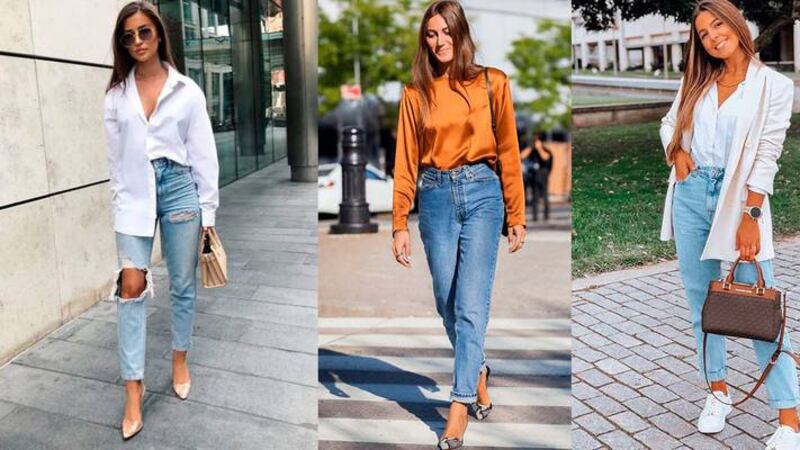 4 ideias de looks com mom jeans para ir trabalhar de maneira elegante