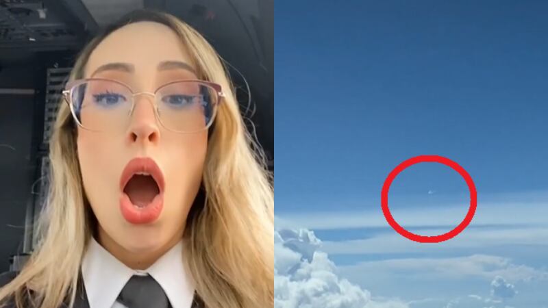Piloto grava suposto ‘OVNI’ durante voo e registro intriga internautas