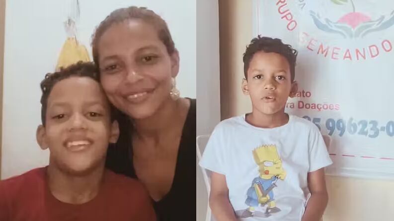 O Guilherme emocionou todo mundo! O menino pediu ajuda para a mãe dele trabalhar e ganhou o coração das redes sociais. - Foto: arquivo pessoal