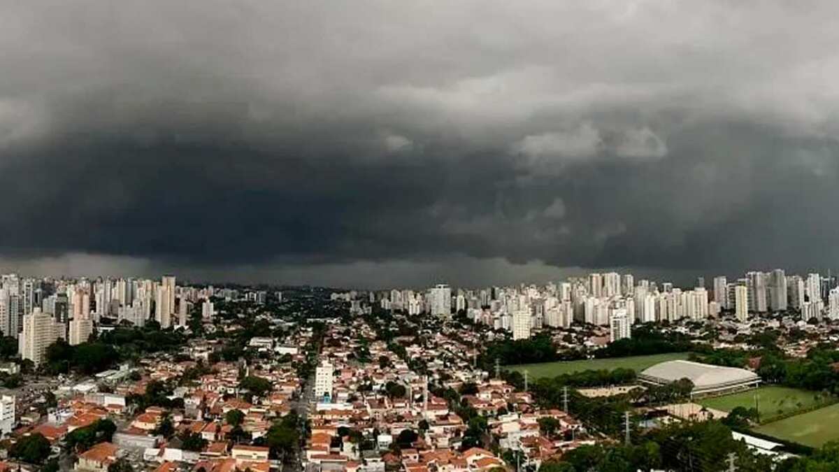 Defesa Civil emitiu alerta de temporal para sexta, sábado e domingo em São Paulo