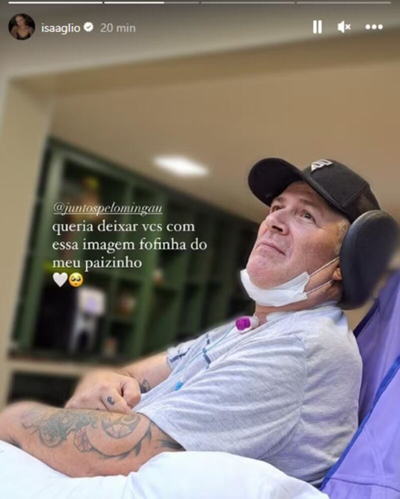 Ele foi baleado em setembro do ano passado