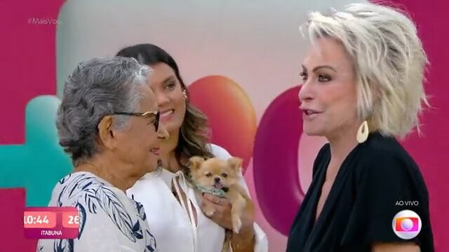 Ana Maria Braga recebeu Dona Expedita nesta terça-feira (7)