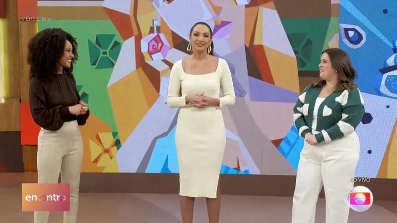 Patrícia Poeta agradece Tati Machado e Valéria Almeida