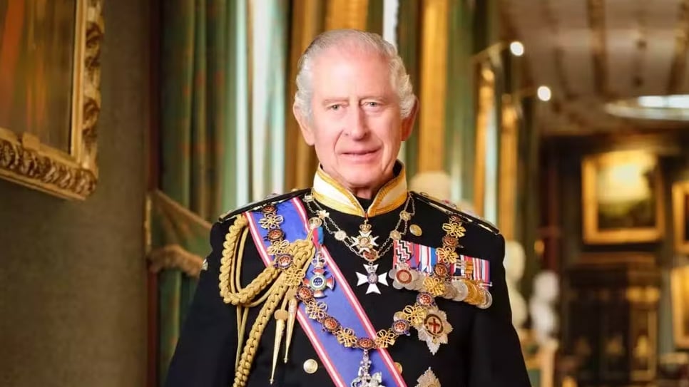 Rei Charles III — Foto: Reprodução/Instagram