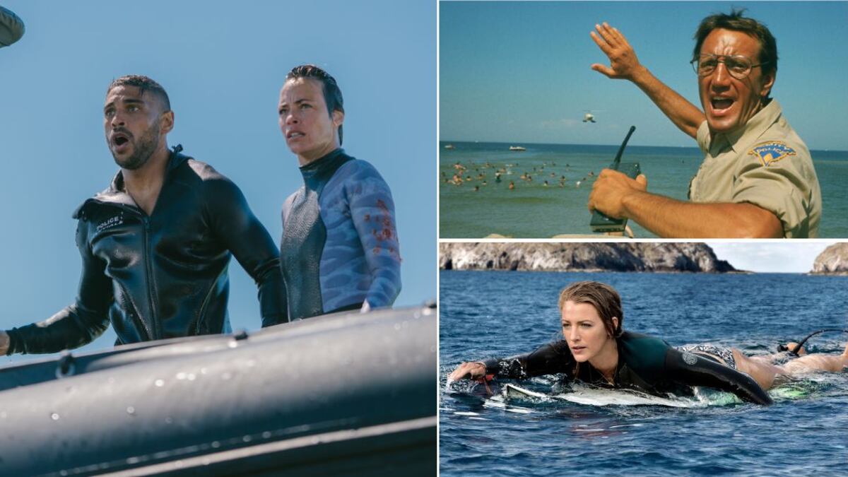 Escenas de En las profundidades del Sena, Tiburón y Miedo profundo