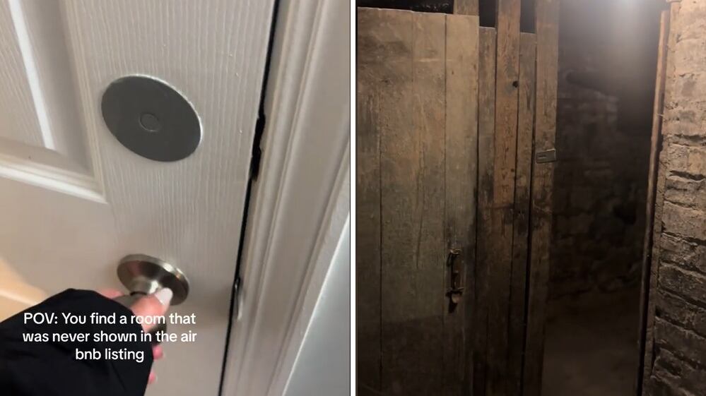 Norte-americana se deparada com quarto macabro em casa alugada no Airbnd