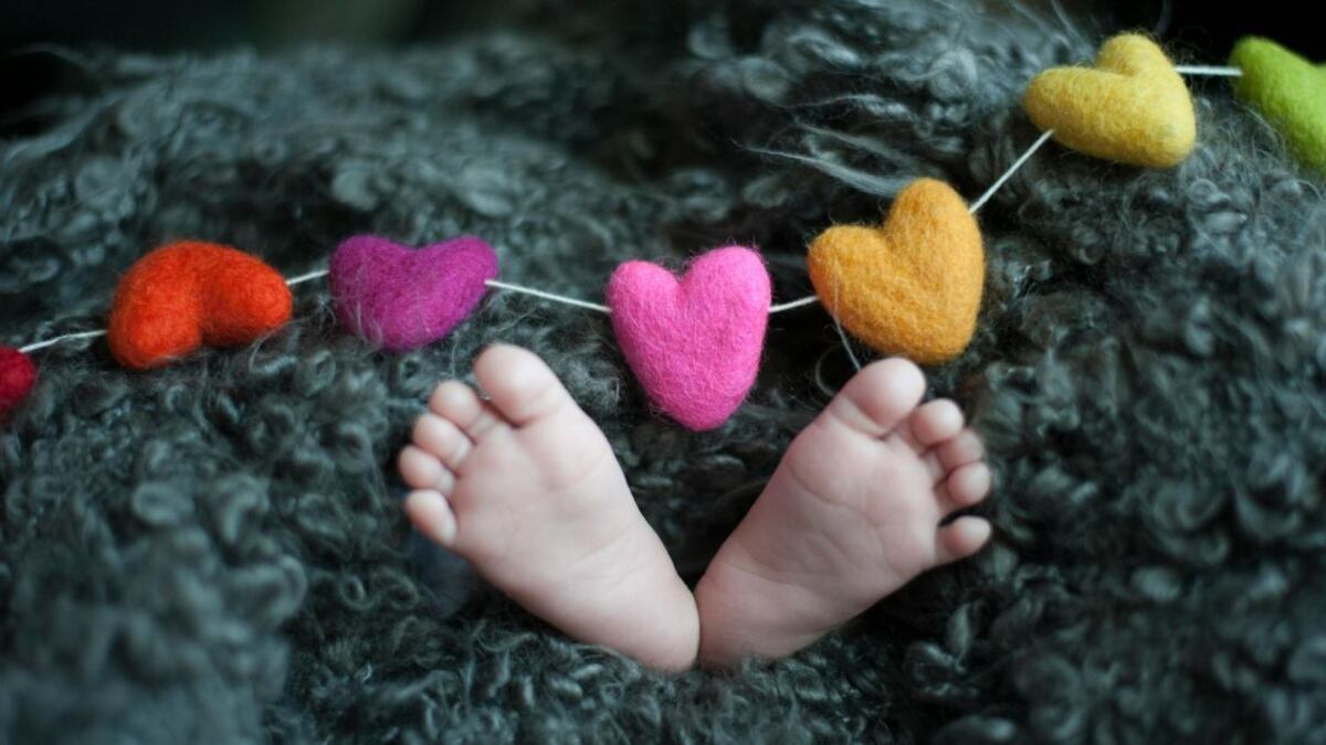 Los colores son una gran fuente de inspiración para nombrar a un niño