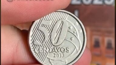 Moeda de 50 centavos