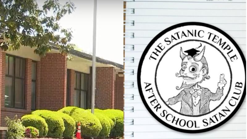 Pais fazem protesto com medo de ‘Clube Satânico’ em escola