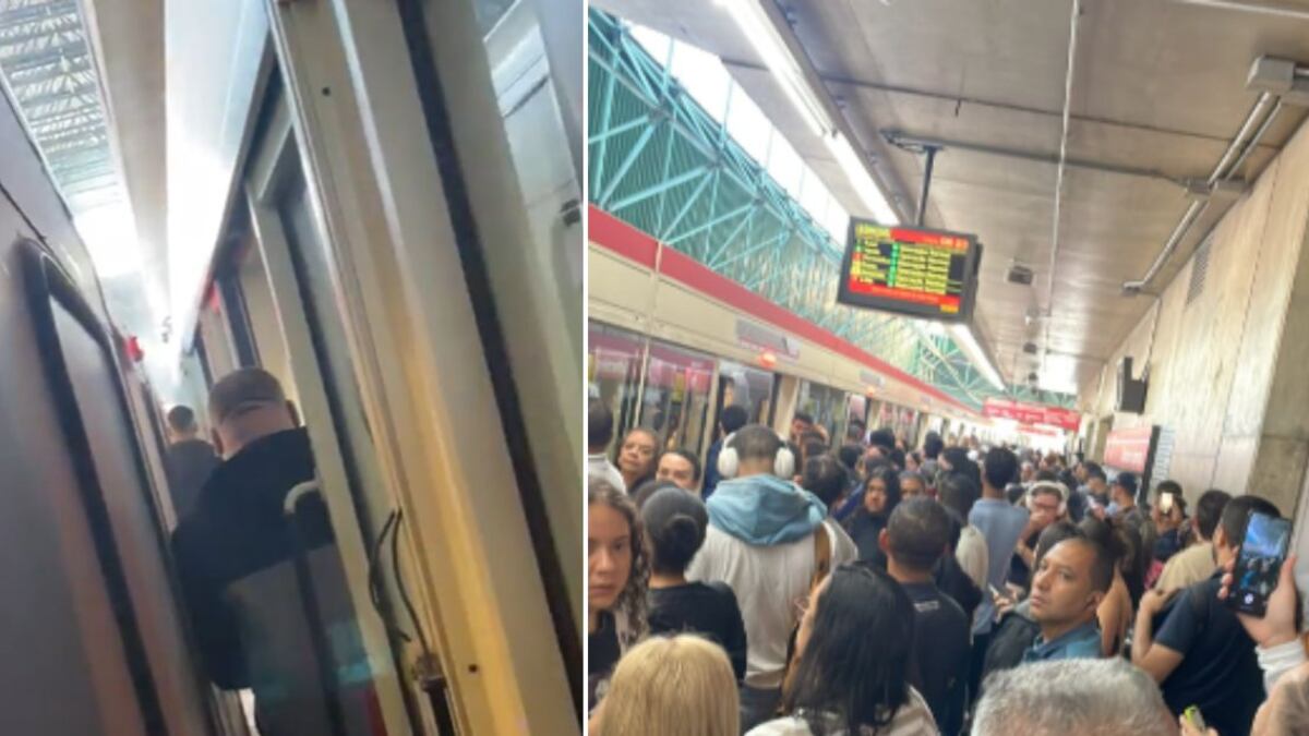 Metrô disse que locomotiva ou esvaziada e recolhida