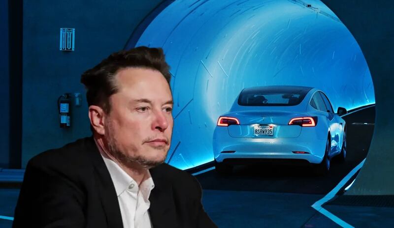 Elon Musk, The Boring Company, The Loop. Alberto Sandoval