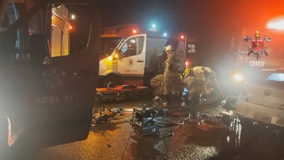 Menos de idade são atingidos por fio de alta tensão