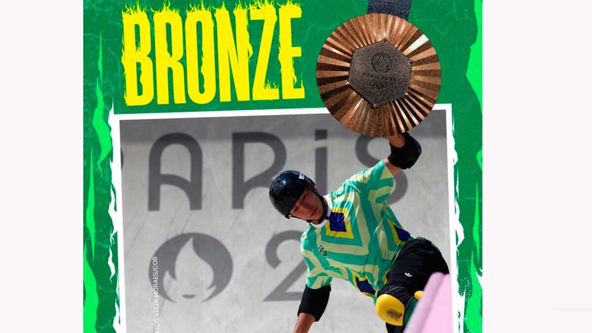 Japinha levou o bronze em Paris