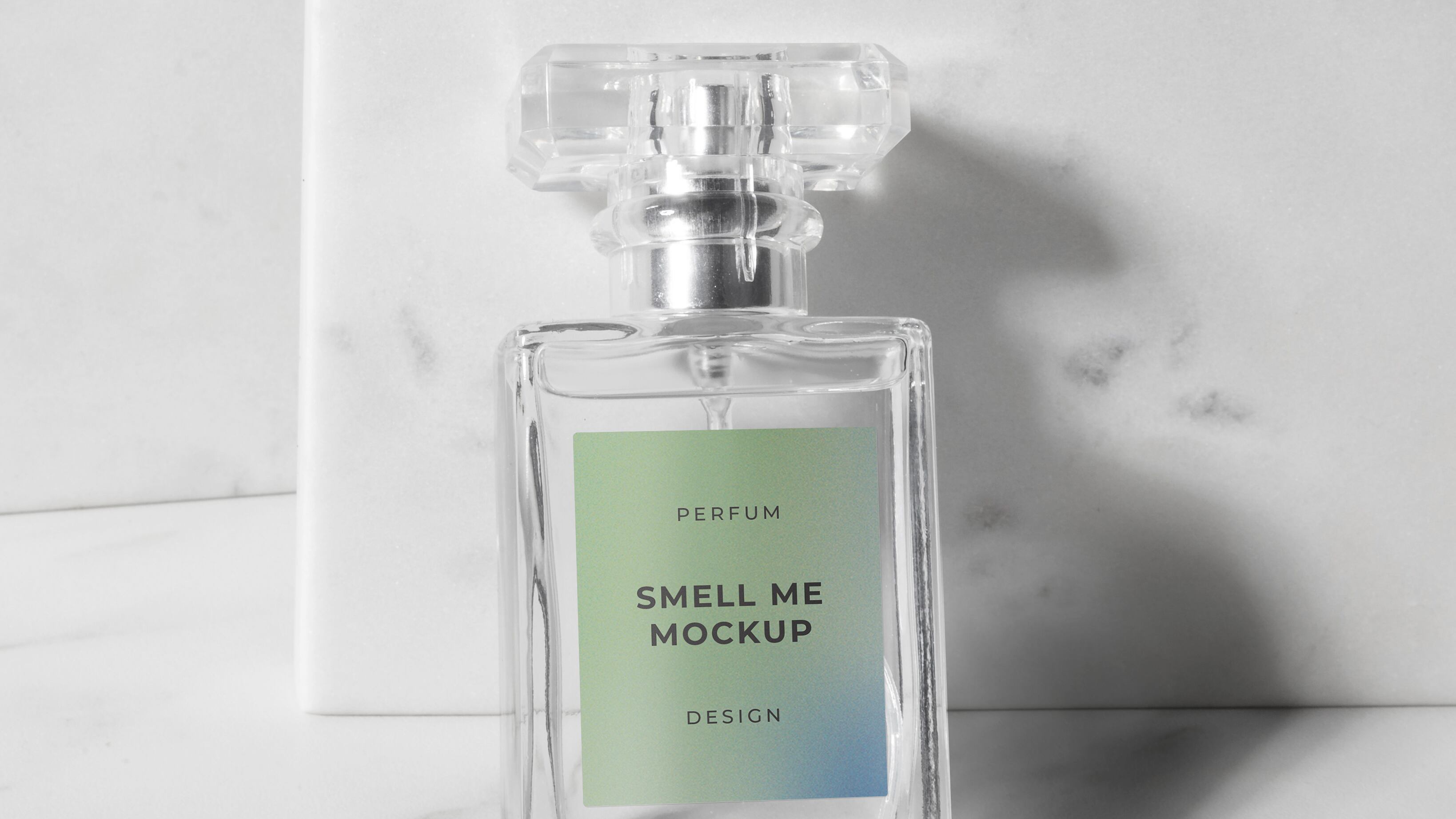 Mockup de frasco de perfume