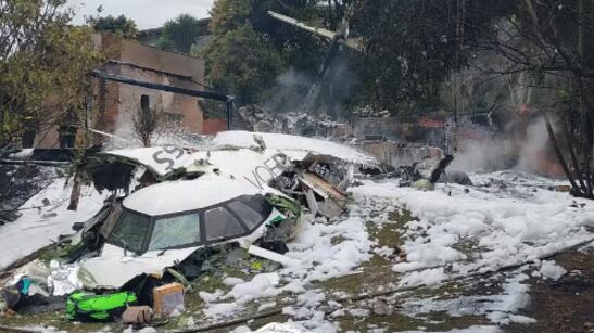 Causas do acidente aéreo ainda são apuradas