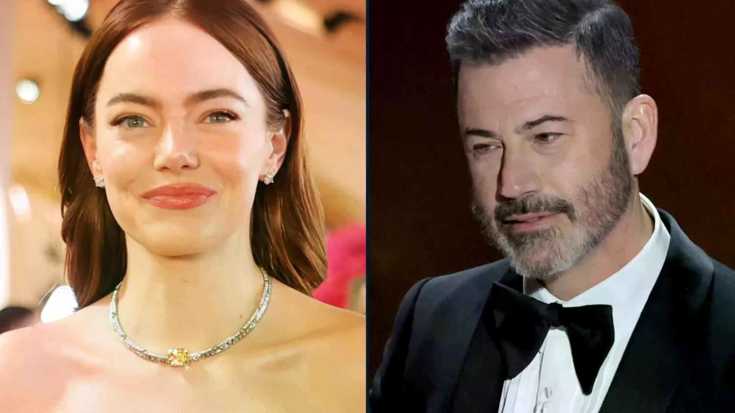 Emma Stone não gostou de piada durante o Oscar 2024