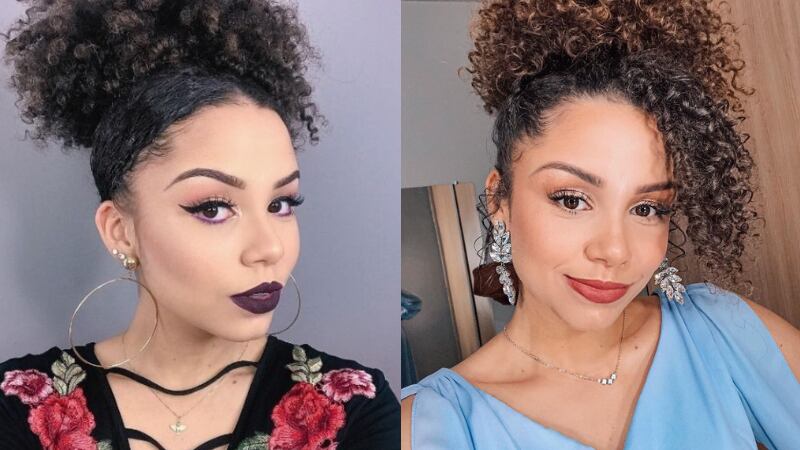 5 penteados perfeitos para cabelos cacheados para usar em festas