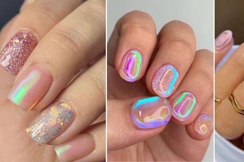 As unhas com efeito Aurora se renovam: conheça 4 designs vão te deixar sem fôlego