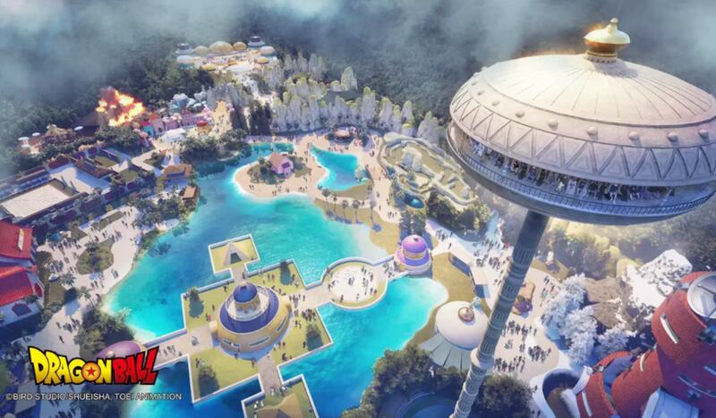 Arte conceptual - Dragon Ball Park